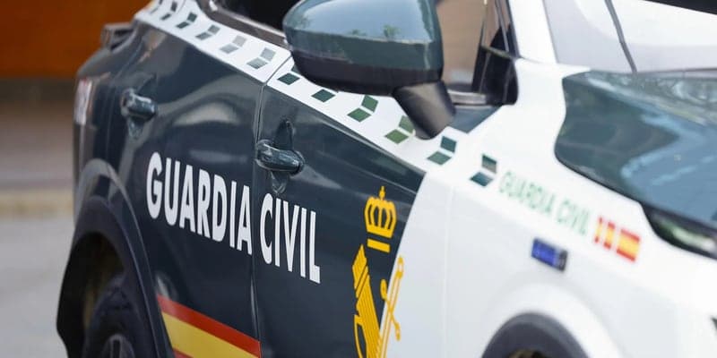 Coche patrulla de la Guardia Civil
